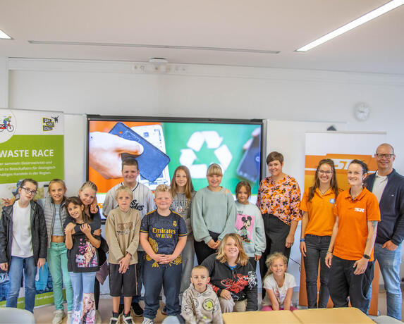 Gruppenbild fünfte Klasse Krusensternschule