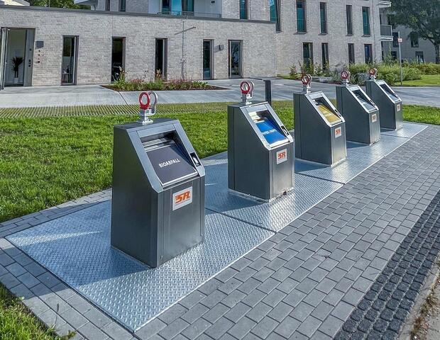 Unterflursysteme für Wohnanlagen